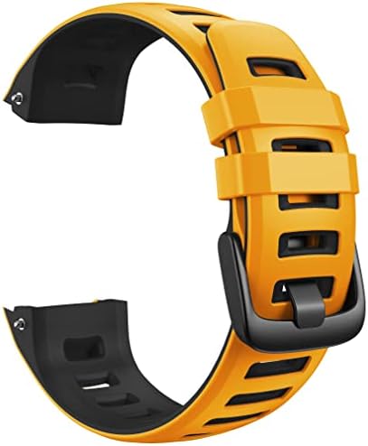 רצועות שעון סיליקון סיליקון רצועות עבור Garmin Instinct Watch Smart Watch 22M