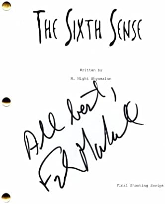 פרנק מרשל חתום על חתימה על התסריט המלא של Sense Sense Full - מפיק אגדי, בבימויו של M Night Shyamalan, בכיכובו של ברוס וויליס והיילי ג'ואל אוסמנט - נדיר מאוד