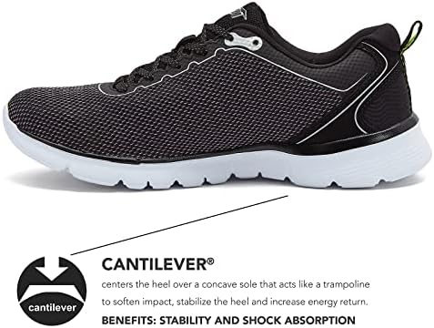 Avia Factor 2.0 נעלי ספורט מזדמנים של גברים - נעלי אתלטיקה בסגנון חיים לגברים עם קצף זיכרון
