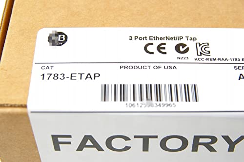 1783-ETAP Ethernet/IP TAP מודול 1783-ETAP PLC מודול אטום בתיבה 1 אחריות מהירה