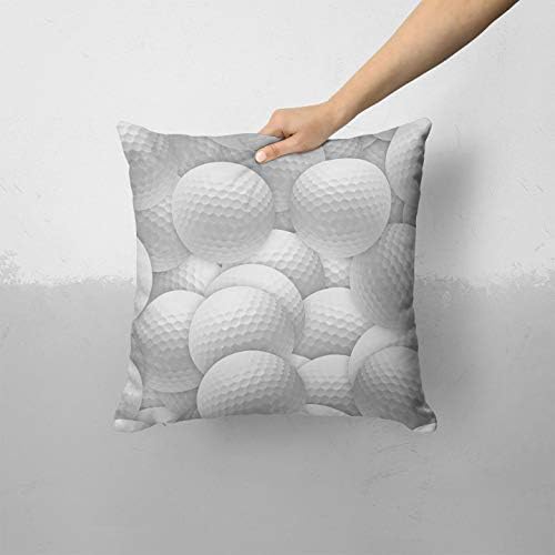 כיסוי כדורי גולף IIROV - עיצוב בית דקורטיבי בהתאמה אישית מקורה או לזרוק כרית כרית לספה, מיטה או כרית ספה