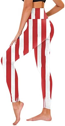 נשים חם חותלות עצמאות יום לנשים של אמריקאי 4 של יולי חותלות מכנסיים צועד מכנסיים קצרים לנשים הברך