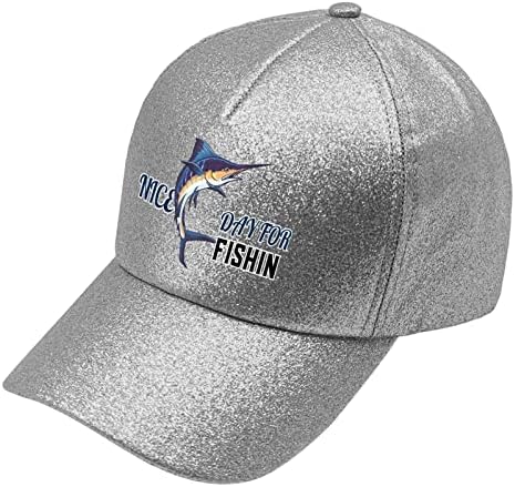 כובעי דיג של ג'וואן עבור כובע בייסבול של ילד כובע בייסבול מצחיק, יום נחמד לדייג אבא