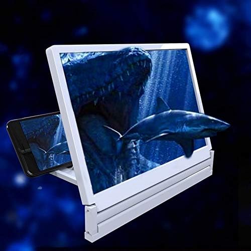 אגוז 8 3 מסך זכוכית מגדלת טלפון סלולרי מתקפל מסך הגדלת וידאו סרט מגבר מחזיק מעמד עבור כל טלפונים חכמים נגד קרינה הגנה על העין
