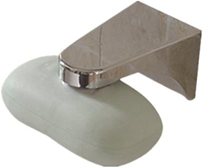 סבון באוויר מכסף מתכתי מגנטי 3 מ 'קיר דבק רכוב על סבון סבון שומר מחזיק