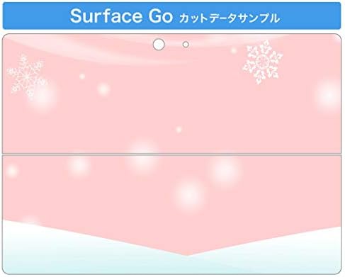 כיסוי מדבקות של Igsticker עבור Microsoft Surface Go/Go 2 אולטרה דק מגן מגן מדבקת עורות 001474 שלג חורף