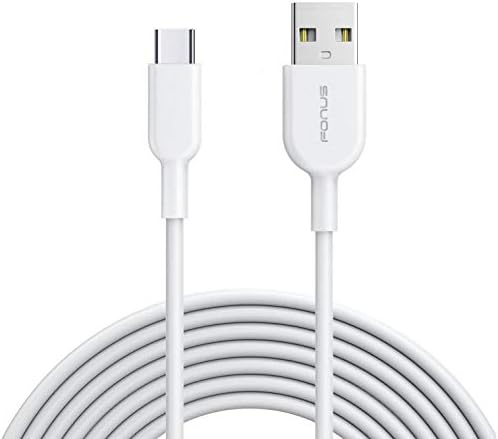 כבל USB -C ארוך -C סוג C מהיר מטען מהיר חוט חשמל תואם ל- LG Q70 - Stylo 4 - Stylo 4 Plus - Stylo 5 - Stylo 6