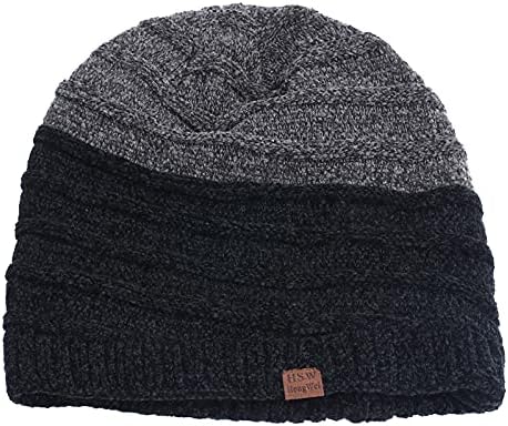 צעיף כפה פליס חם מרופד כובע גולגולת סרוג כובע צוואר חום יותר חמים יותר.