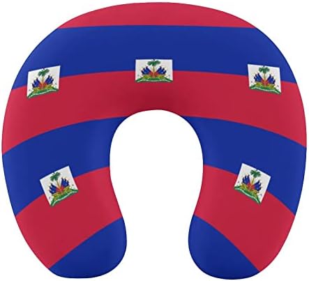 דגל של הכרית צוואר הנסיעה של האיטי צורת תמיכה בראש וצוואר כרית זיכרון כרית קצף משרד רכב בית שינה