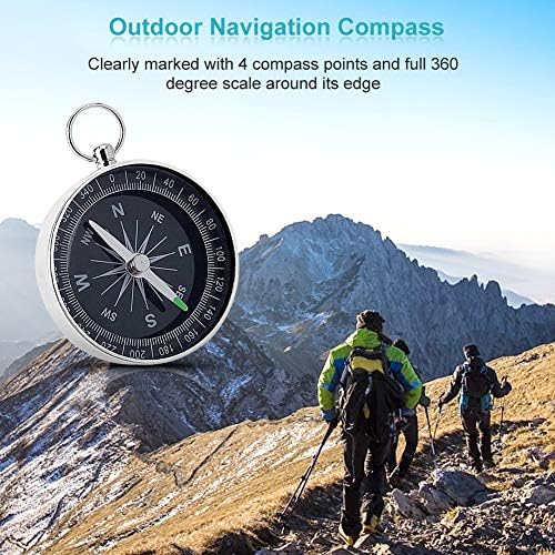 Vingvo Compass Pocess Pocise איכותי איכות אלומיניום קל משקל קל ומשקל פיקניק חיצוני מסוגנן