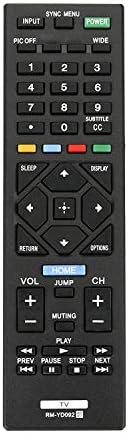 RM-YD092 Remote Control Universal Compatible with All Sony LCD LED HDTV and Bravia TV's - New Model