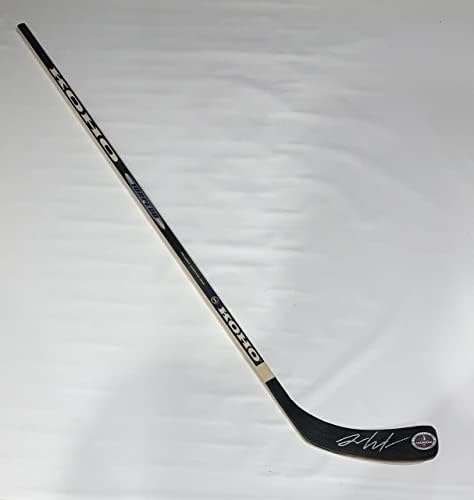 J.T. Compher Hockey Stick Stick Colorado Avalanche 2022 Cup Stanley JT - מקלות NHL עם חתימה