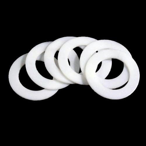 117 יחידות M10.5 אטם PTFE טבעת איטום מכונת כביסה שטוחה טבעות אטומות טטראפלואורואתילן רכות אטמי גומי