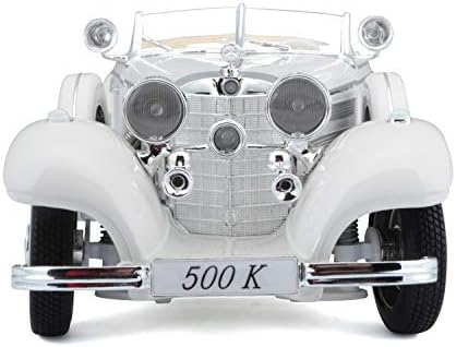 מייסטו פלסטיק 1: 18 סולם 1936 מ-ב 500 ק סוג מיוחדרכב דיקטסטר, לבן