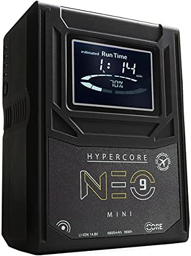 Core SWX 4X Hypercore Neo 9 Mini 14.8V 98Wh Gold Mount Li-ion סוללות, חבילה צי-q4mai 4 עמדות מהירות מטען