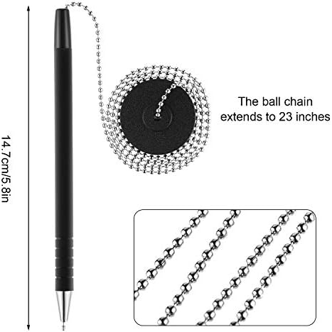 10 חלקים עט מאובטח עם רשת עט דבק ומחזיק עט אבטחה לציוד למשרד הביתי