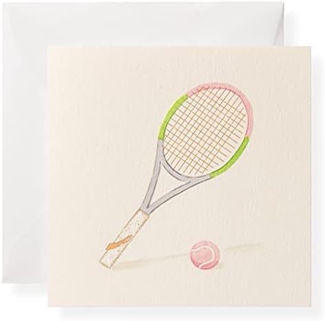קרן אדמס טניס מועדון מתנת כרטיס מארז תיבת של 8 מגוון כרטיסי עם מעטפות