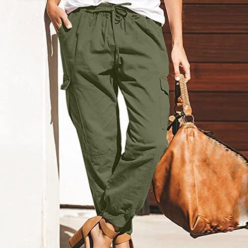 מכנסי מטען בגודל של Keusn Plus Plus מכנסי מצנח y2k לנשים מכנסיים רודף מותניים גבוהות מכנסיים רופפות מכנסיים רופפים