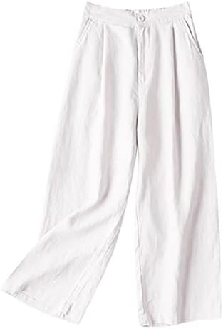 Miashui Womens Pants חליפות עיפרון מזדמן מכנסיים נושמים מכנסיים נושמים מכנסיים מזדמנים רופפים מכנסיים מזדמנים אלסטי