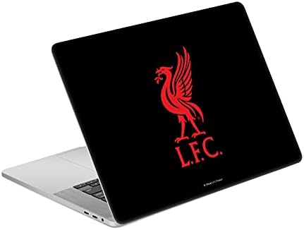 עיצובים של מקרה ראש מעצבים רשמית מורשה רשמית מועדון הכדורגל של ליברפול כבד ציפור אדום על אמנות שחורה מט מט מד מדבקות עור מדבקות תואם ל- MacBook Pro 16 A2141