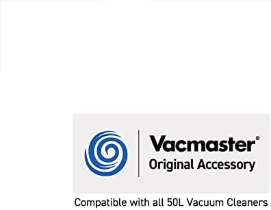 Vacmaster 951689 50 ליטר שקית אבק, ניקוי רטוב ויבש, נייר, לבן