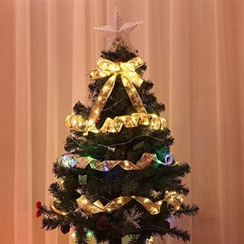 סרטי עץ חג המולד קישוט חג המולד סרט אורות 100 הוביל אורות פיות אורות לשנה חדשה מסיבת חתונות חג המולד עץ חג האהבה קישוטים