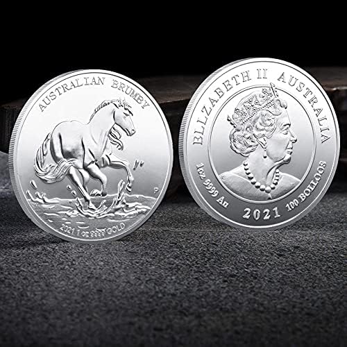 מטבעות מטבעות בעלי חיים מצופים מזוימים מצופים מטבעות אוסף מטבעות אוסף עם מספרי שרוולקי מגנים