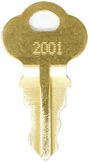 Compx Chicago 2550 מפתחות החלפה: 2 מפתחות