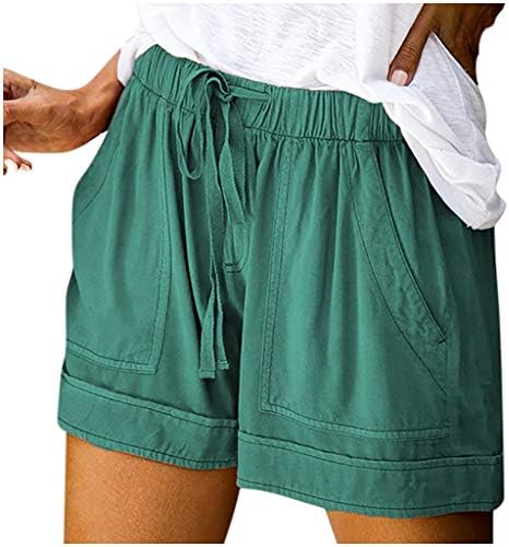 מכנסי אביב קיץ לנשים קצרים במותניים גבוהות מכנסיים קצרים משקל קל משוררים מכנסיים קצרים מזדמנים של מכנסיים קצרים נוחים