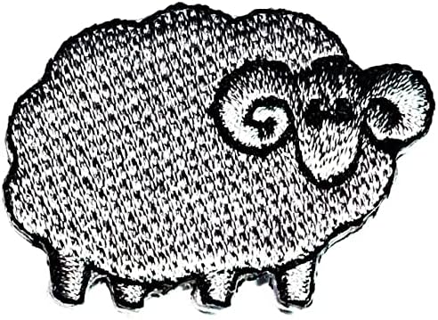 מיני בעלי החיים תיקון חמוד כבשים אפור קריקטורה ברזל על תיקון רקום אפליקציה לתפור על תיקון עבור להלביש ג ' ינס מעילי כובעי תרמילי חולצות אבזרים