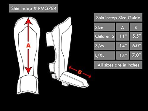 סדרה אולטימטיבית של PFG Shin Instep - איגרוף MMA Muay תאילנדי אימונים