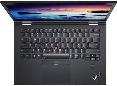Lenovo Thinkpad x1 Yoga 2 ב- 1 Business להמרה - Core i5-7300U 2.6GHz 256GB SSD 8GB 14 מסך מגע BT Win10 Pro WebCam FP קורא שחור