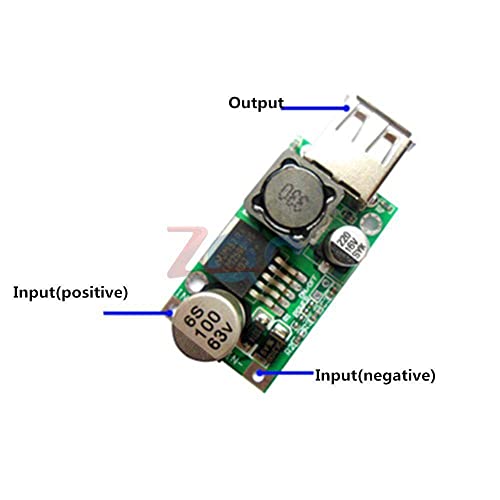 LM2596HV 5V DC-DC שלב למטה מודול ממיר באק 9V 12V 24V 36V 48V עד 5V 3A מודול מטען USB