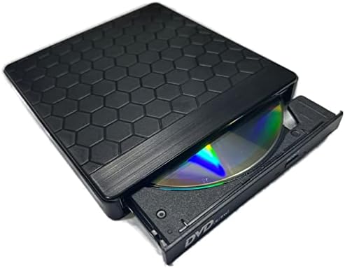 כונן תקליטורים חיצוני צורב די-וי-די, יו - אס-בי 3.0 די-וי-די + / - רו-מתאם, תקליטור אופטי/די-וי-די רום כונן דיסק למחשב נייד תואם למערכת ההפעלה לינוקס של חלונות