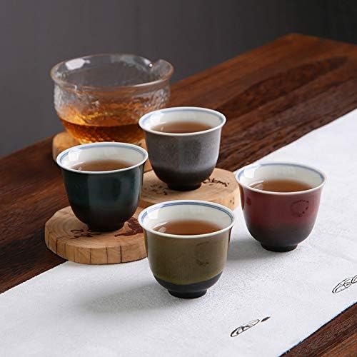 HUANGXING - קומקום קונג פו סיני, סט כוס תה, חובב תה מיני קל משקל למתנה חמורה בית ימי הולדת תה תה תה תה.