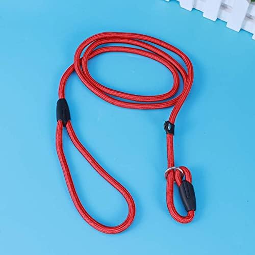 Hemobllo Slip Lead Lead רצועה ניילון אימון כלבים רצועה פרמיום חובה כבדה נוחות קלוע כלב רצועה מוביל הליכה לכלבים גדולים ובינוניים