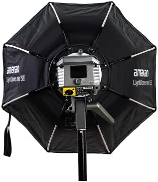 Aputure Amaran Light Dome Dome Mini Se Softbox מהיר-קומפקט קומפקטי קומפקטי הר מתומן מתומן רך אור רך לאור וידאו אור וידאו 150C 300C Amaran 60/100/200