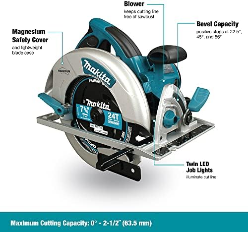 MAKITA 5007MG מגנזיום 7-1/4 אינץ 'מסור מעגלי