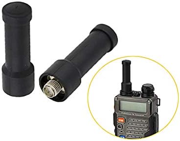 Mini Handheld walkie-Talkie Dual-Band VHF136-174MHz 400-470MHz Handheld Dual-use walkie-Talkie Antenna SMA Female Suitable for BF-F8HP UV-5R UV-82 UV-82 BF-888S