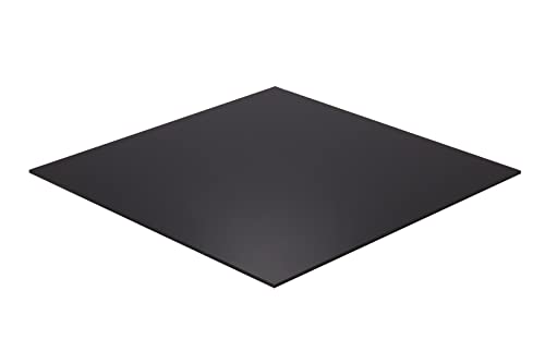 עיצוב פאלקן עיצוב אקרילי גיליון פרספקס, שחור, 24 x 30 x 1/8